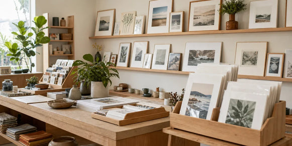 How to Build a Wholesale Line Sheet for Art Prints