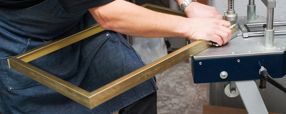 How to Frame a Canvas Painting or Print - The Stackhouse Printery