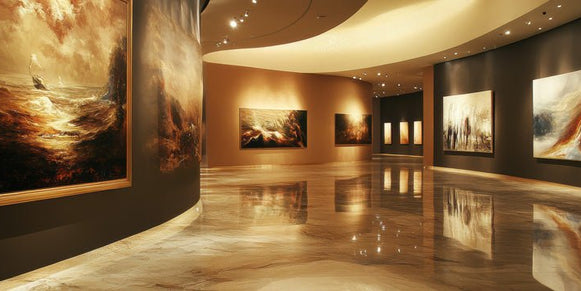 Lighting for Art: The Role of Lighting in Showcasing Your Art Prints - The Stackhouse Printery Printery