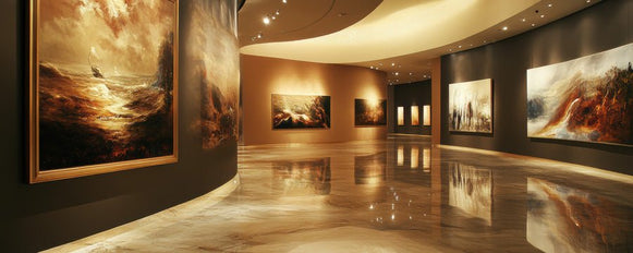 Lighting for Art: The Role of Lighting in Showcasing Your Art Prints - The Stackhouse Printery Printery