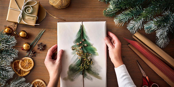 Creating Personalized Christmas Artwork Using Giclee Printing - The Stackhouse Printery Printery