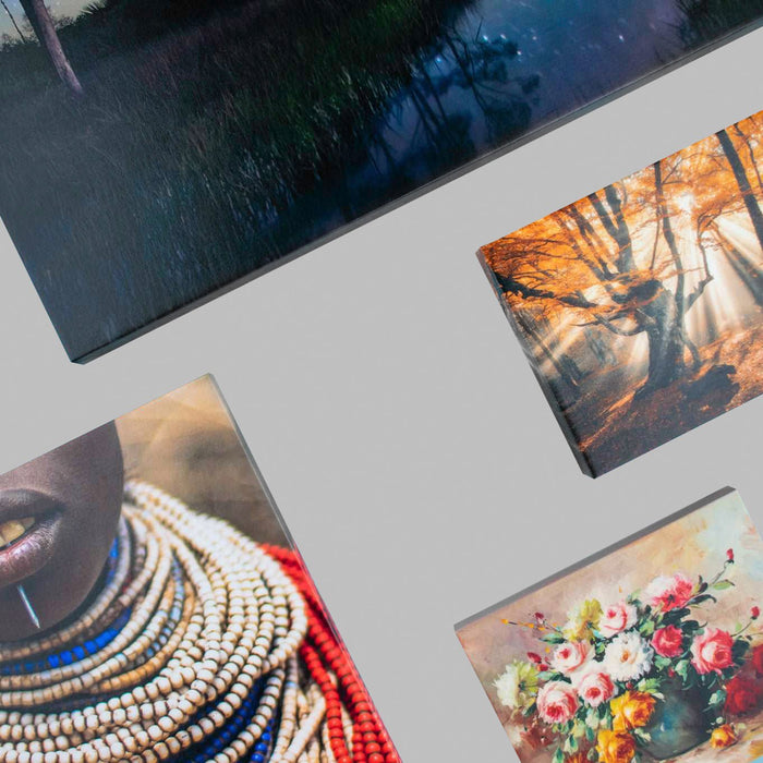 Ready-to-hang gallery wrapped canvas